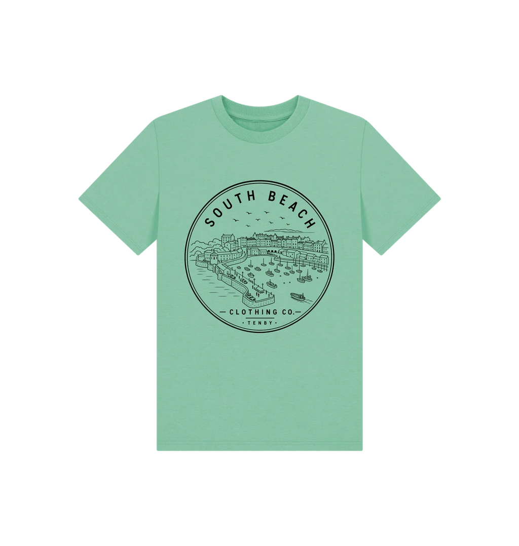 Kids T-shirt - Tenby Harbour SBK002