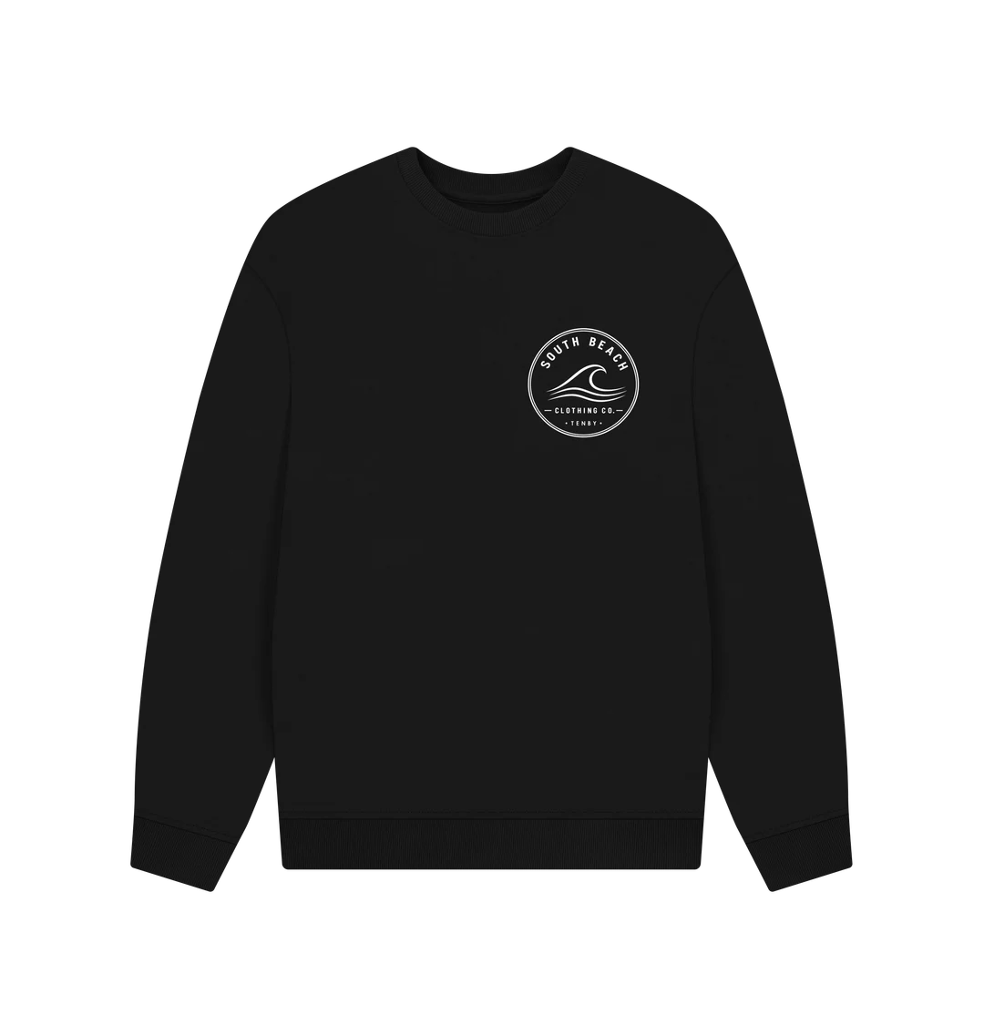 Oversized Sweatshirt - Front Wave logo SB020