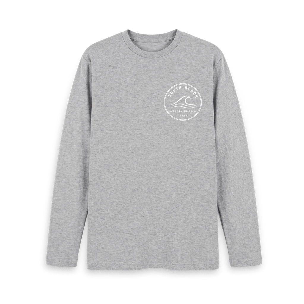 Long sleeve T-shirt - South Beach Clothing co. logo - front only SB007