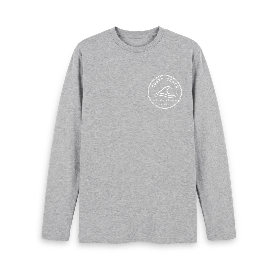 Long sleeve T-shirt - South Beach Clothing co. logo - front only SB007
