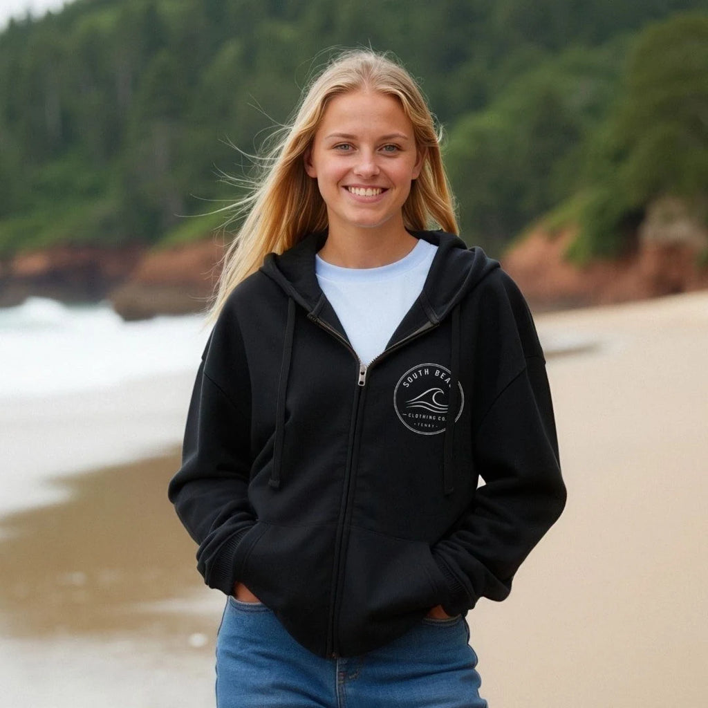 Zip Hoodie - Wave SB025