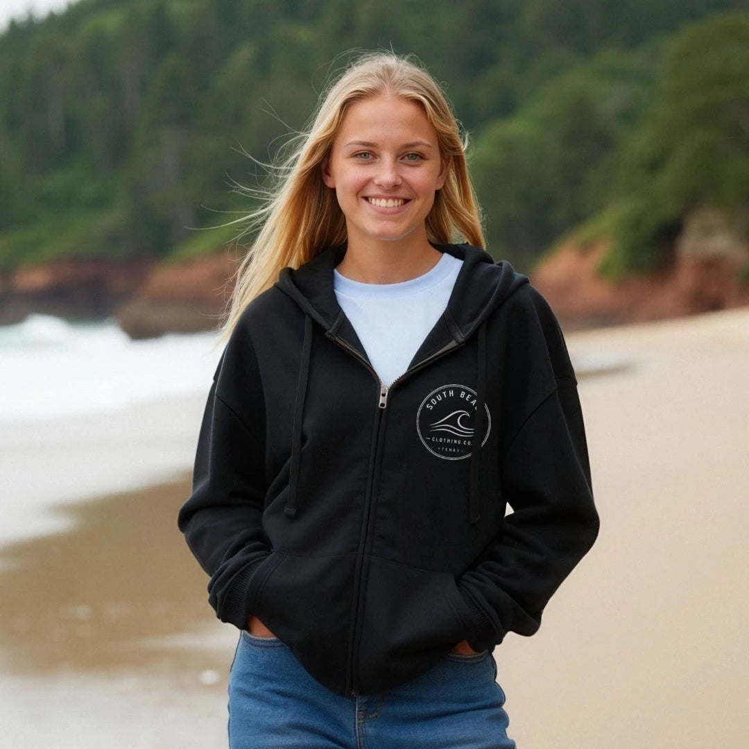 Zip Hoodie - Wave SB025