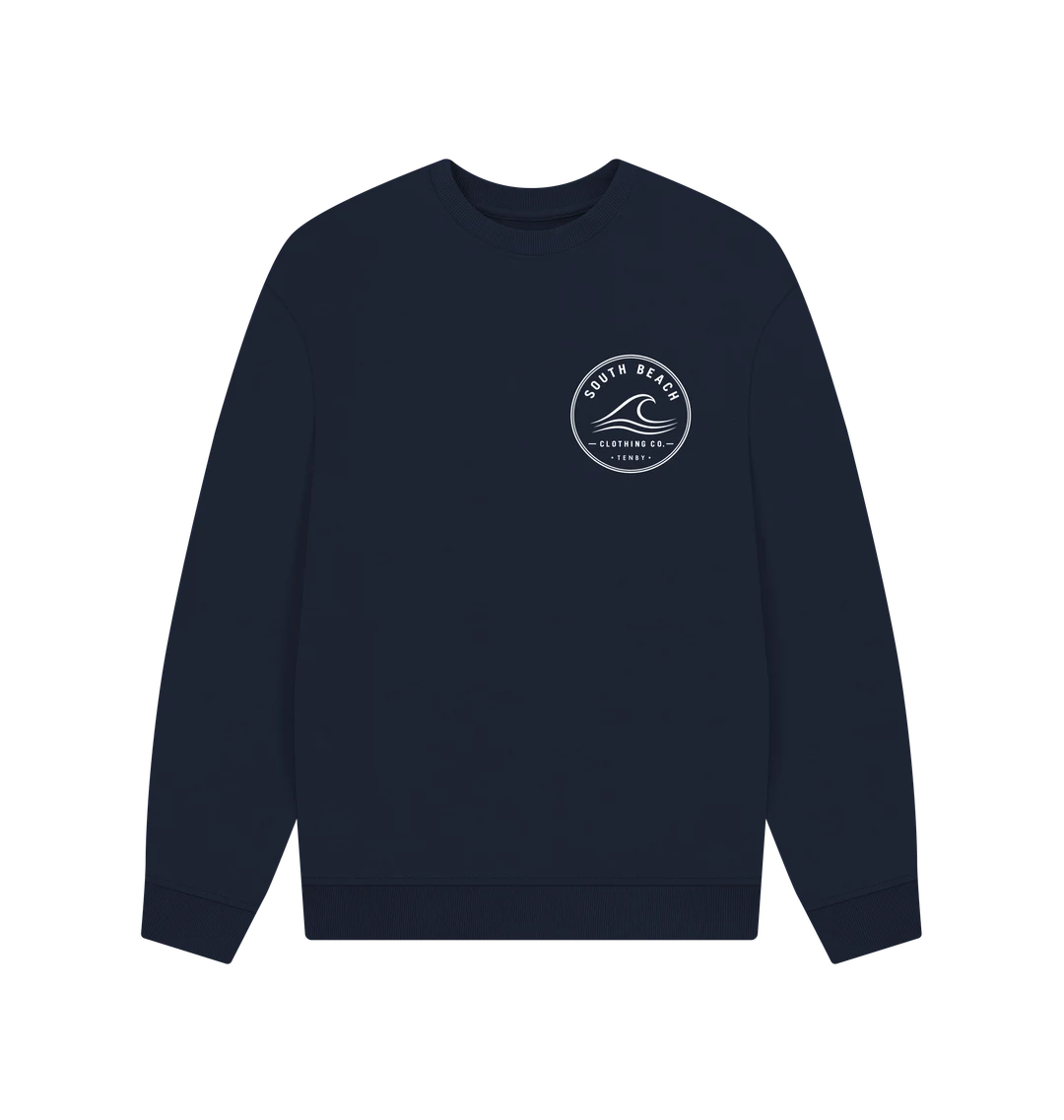 Oversized Sweatshirt - Wave SB009