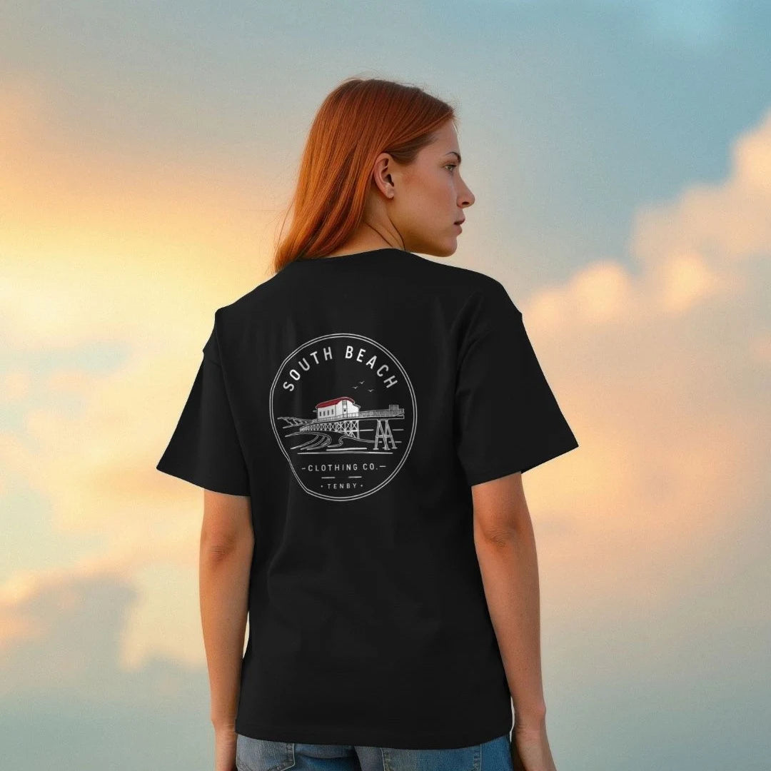 Women's Oversized T-shirt - Old Lifeboat Station SB043