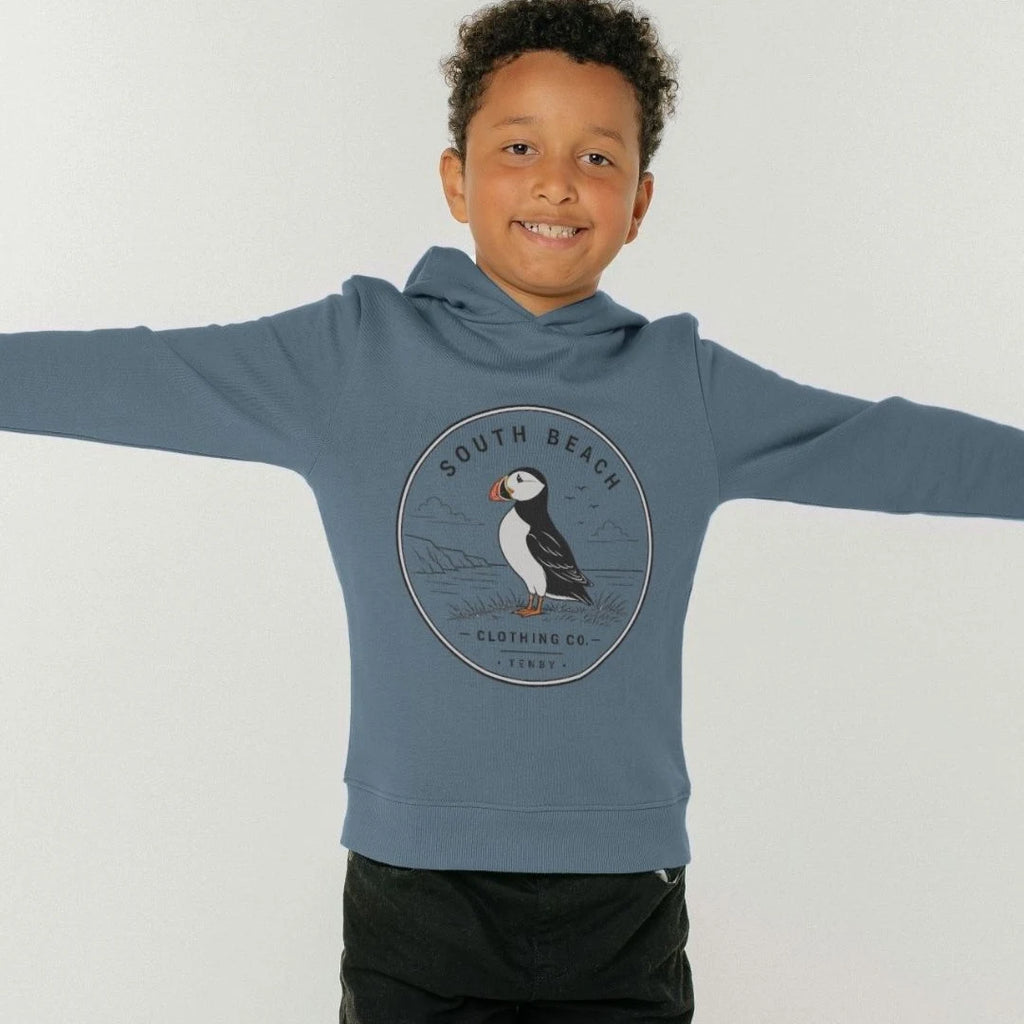 Kids Hoodie - Puffin SBK007