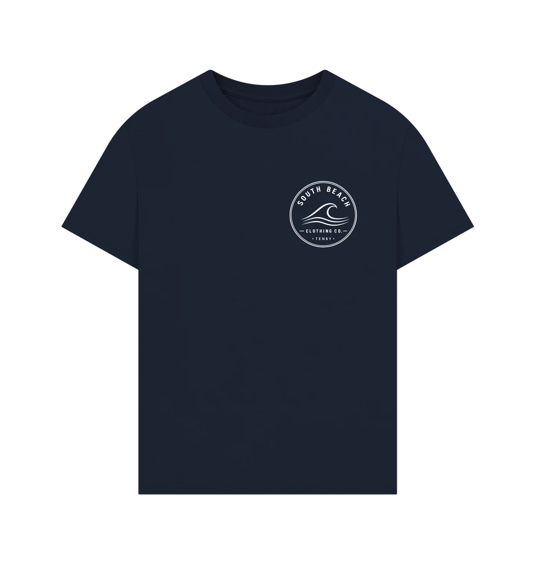  Oversize T-shirt - South Beach clothing co. logo - front only SB024