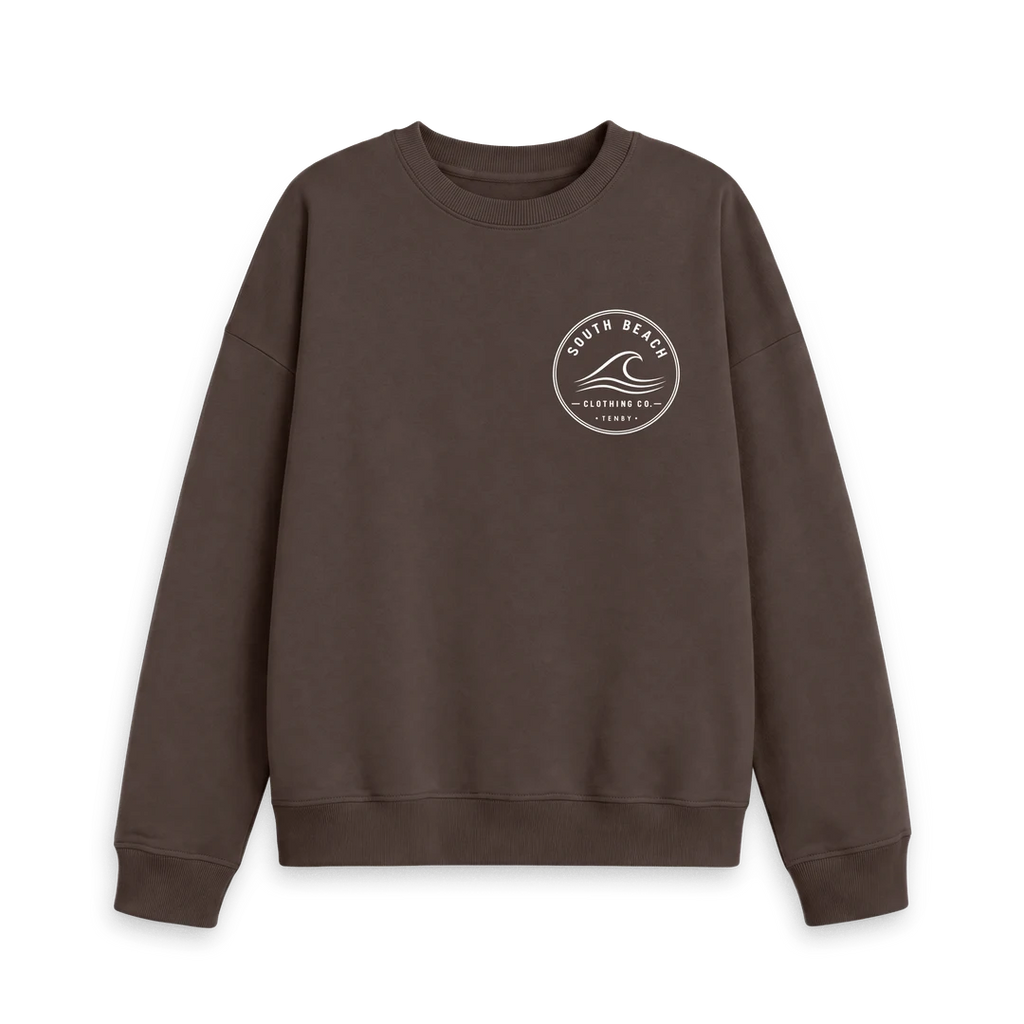 Women's Oversized Sweatshirt - Wave SB048