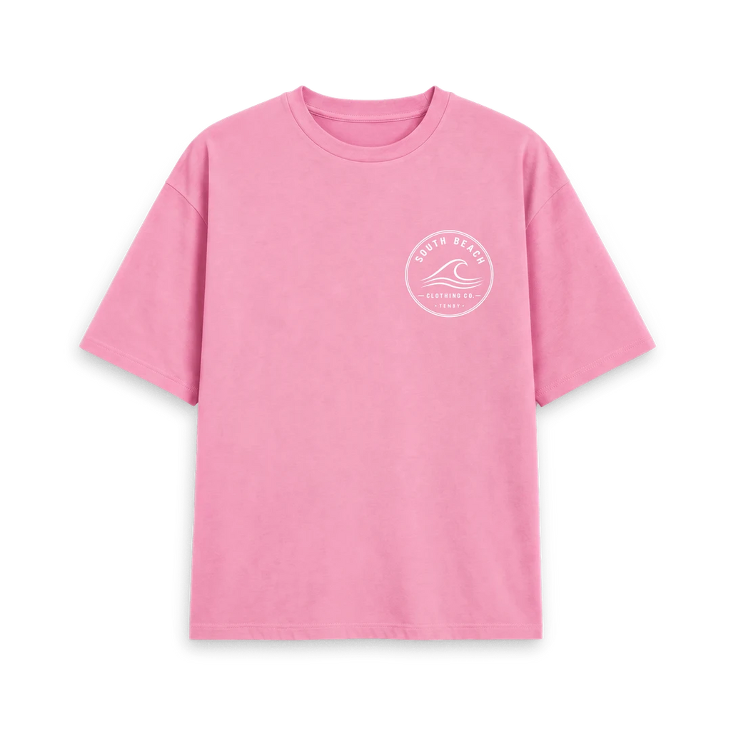 Women's Oversized T-shirt - Wave SB044