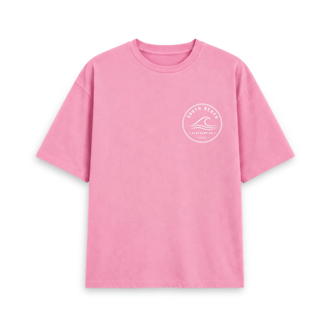 Women's Oversized T-shirt - Wave SB044