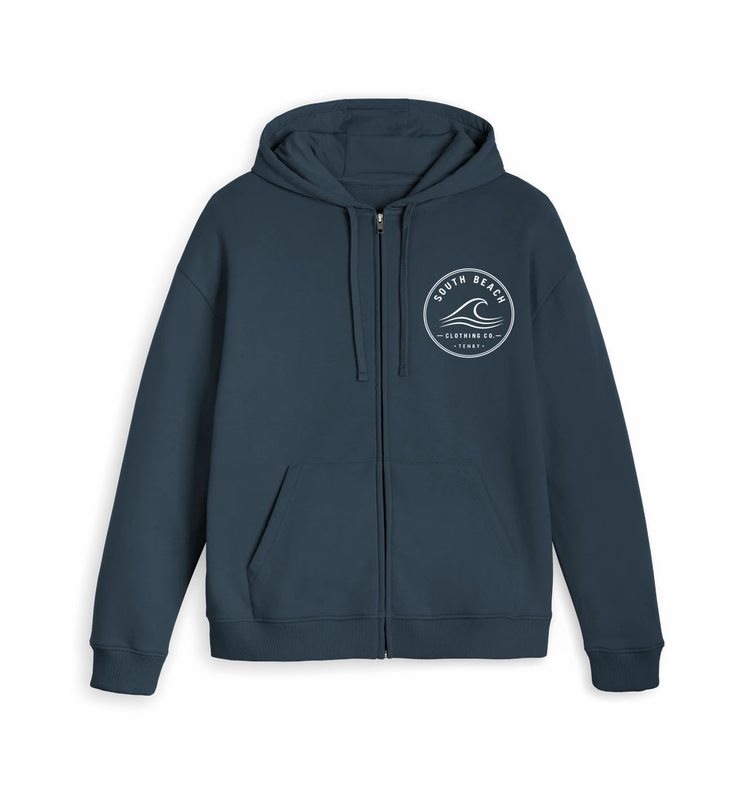 Zip Hoodie - Wave SB025