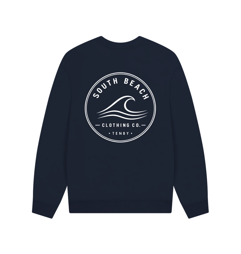 Oversized Sweatshirt - Wave SB009
