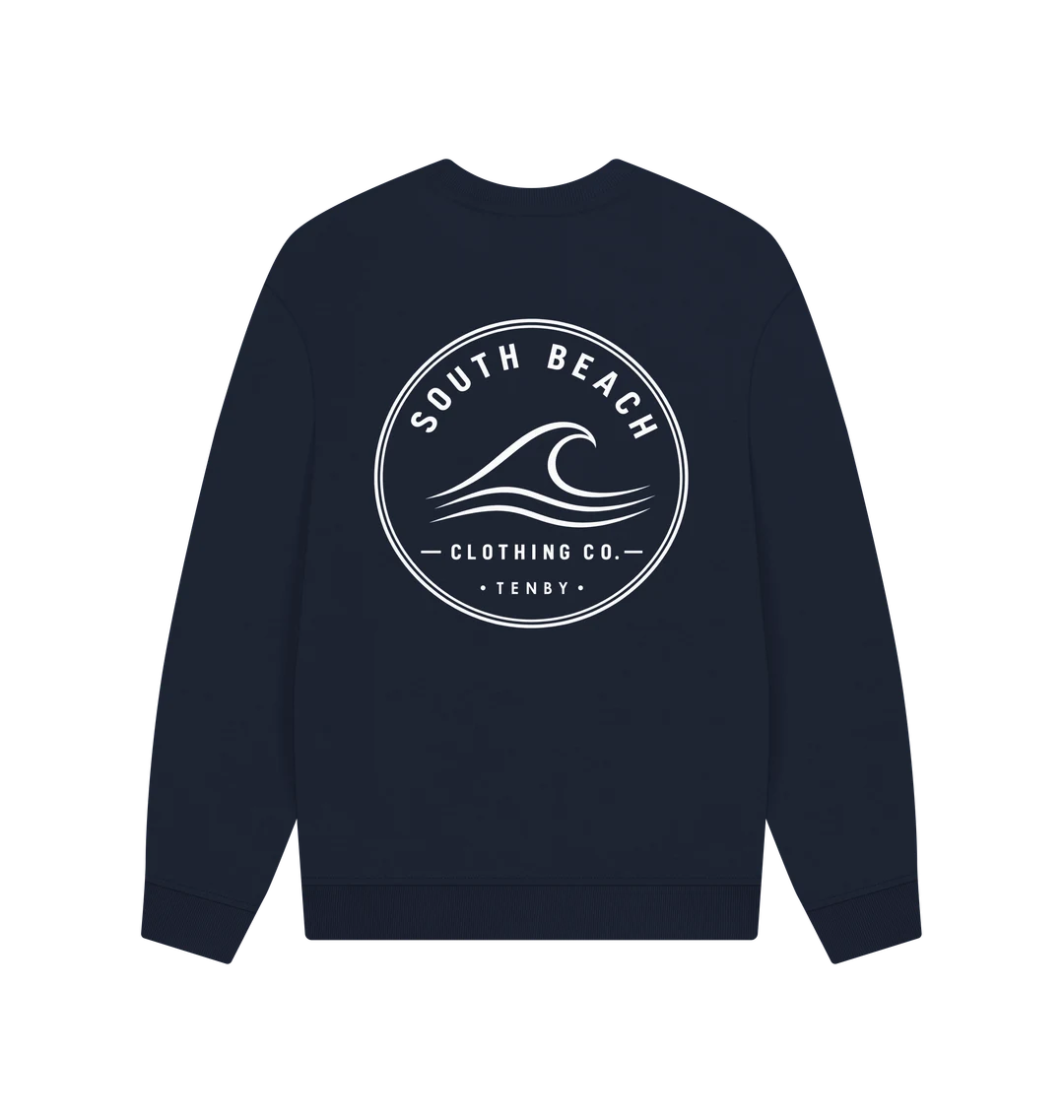Oversized Sweatshirt - Wave SB009
