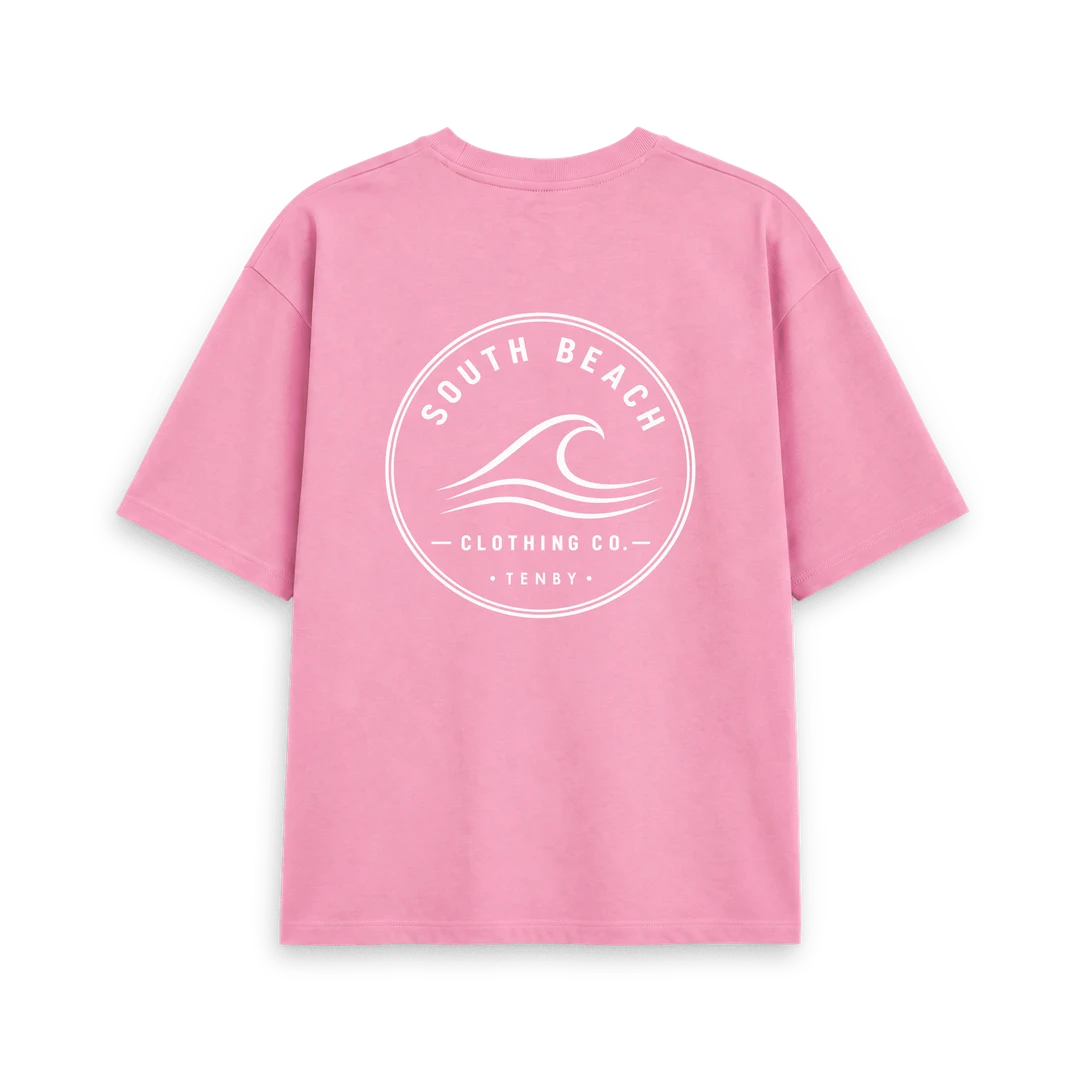 Women's Oversized T-shirt - Wave SB044