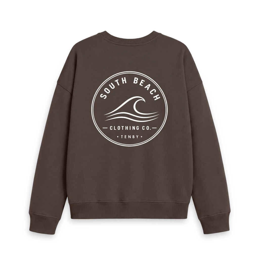 Women's Oversized Sweatshirt - Wave SB048