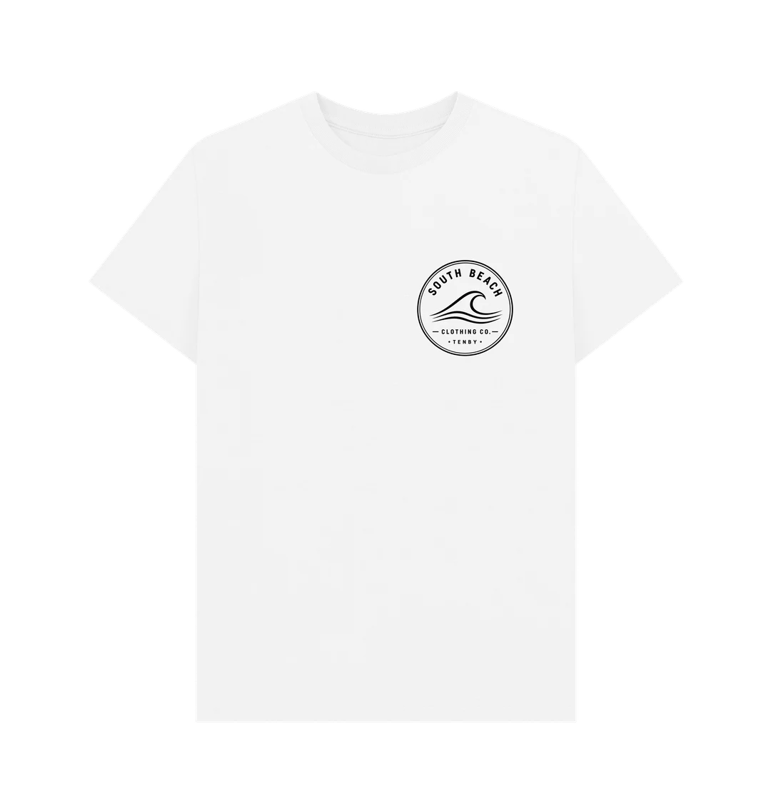 Fitted T-shirt - Small South Beach Clothing co. logo on front SB031