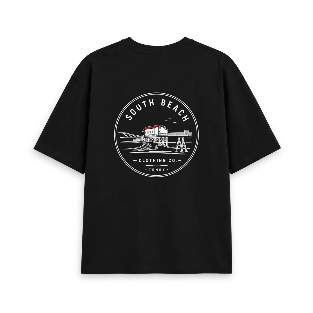 Women's Oversized T-shirt - Old Lifeboat Station SB043