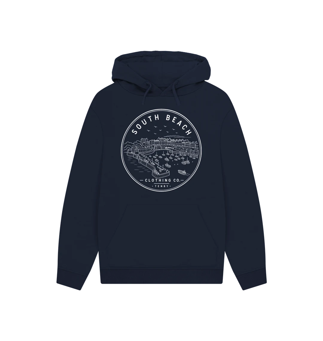 Hoodie - Harbour large logo on front SB035
