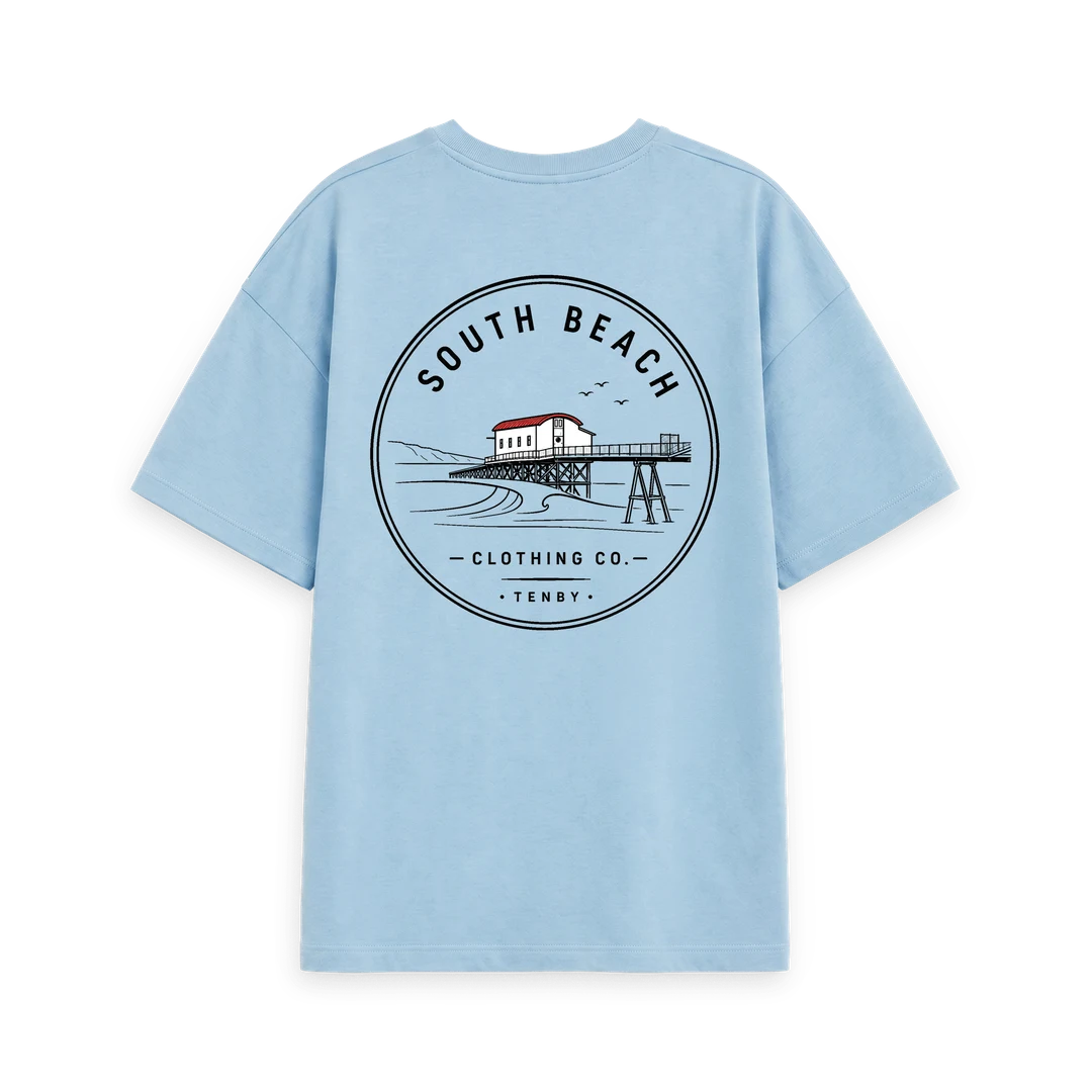  Oversize T-shirt - Old Lifeboat Station SB029