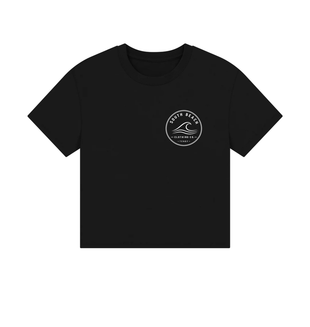 Women's Boxy T-shirt - Wave Logo SBW022