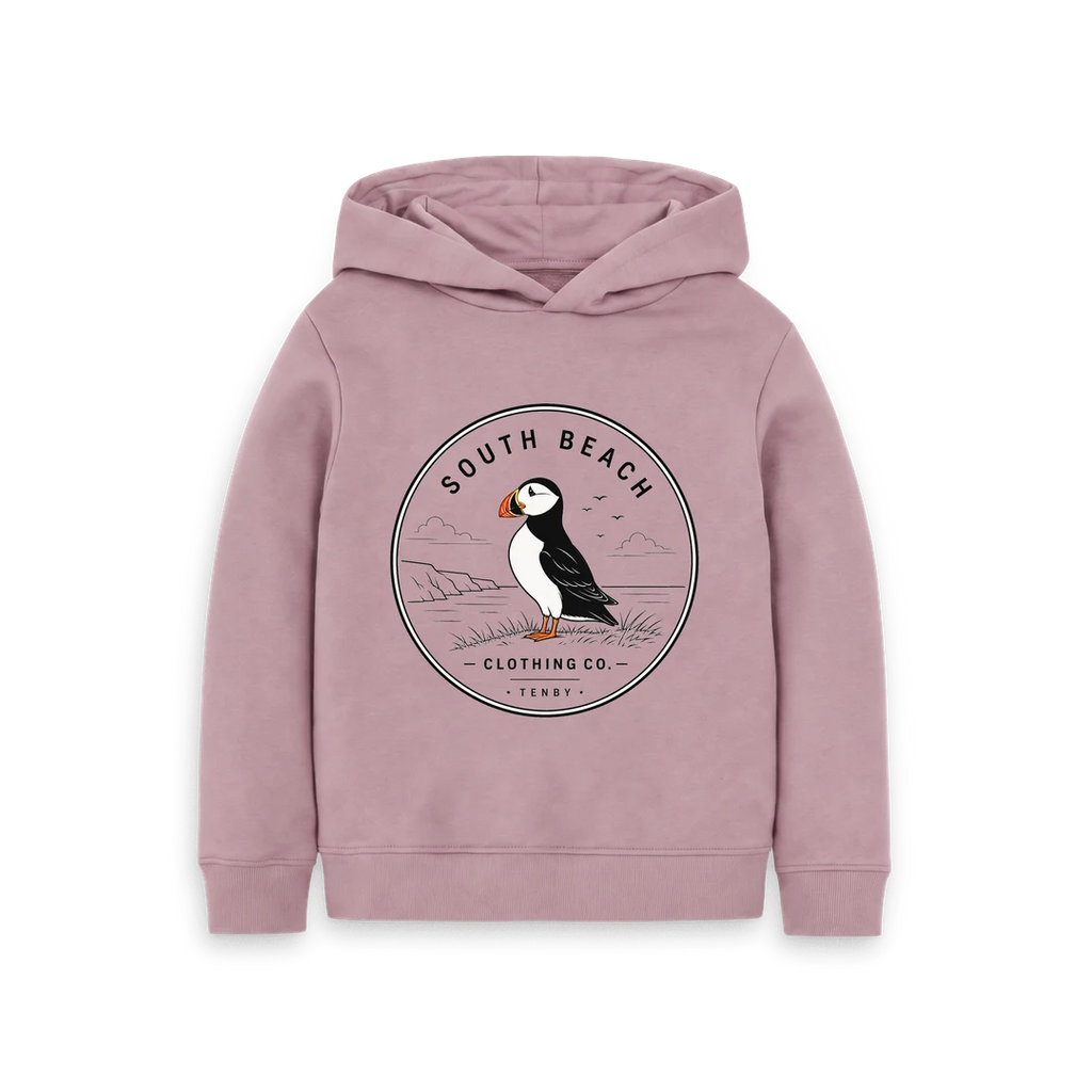 Kids Hoodie - Puffin SBK007