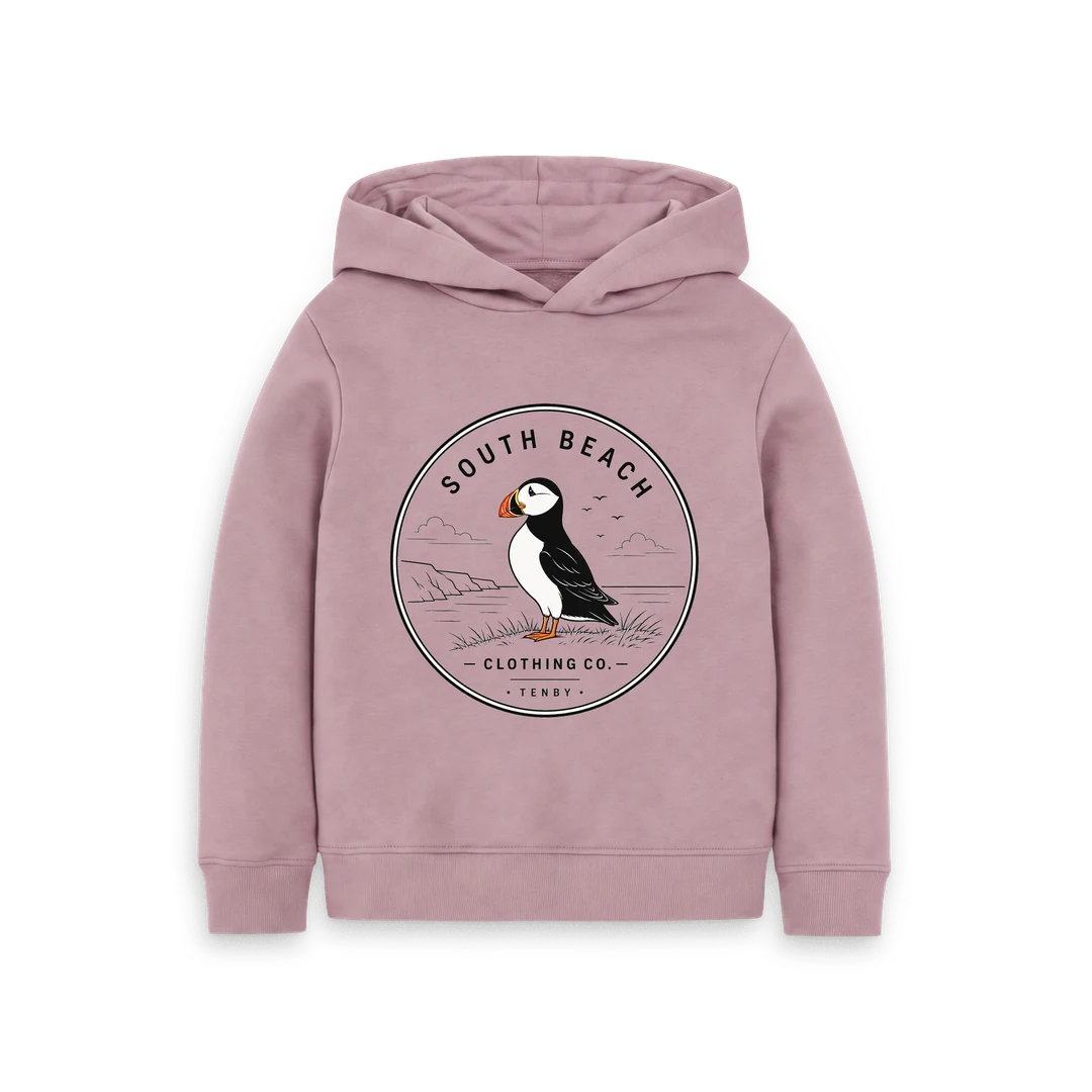 Kids Hoodie - Puffin SBK007
