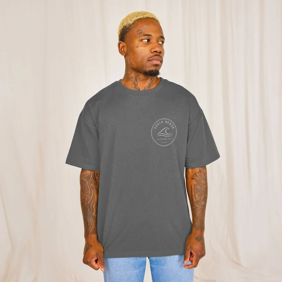  Oversize T-shirt - South Beach clothing co. logo - front only SB024