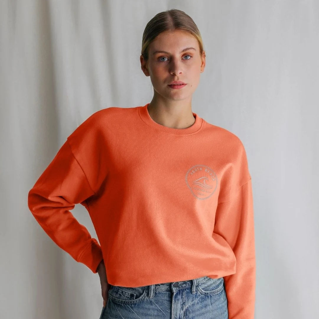 Women's Oversized Sweatshirt - Old Lifeboat Station SB049
