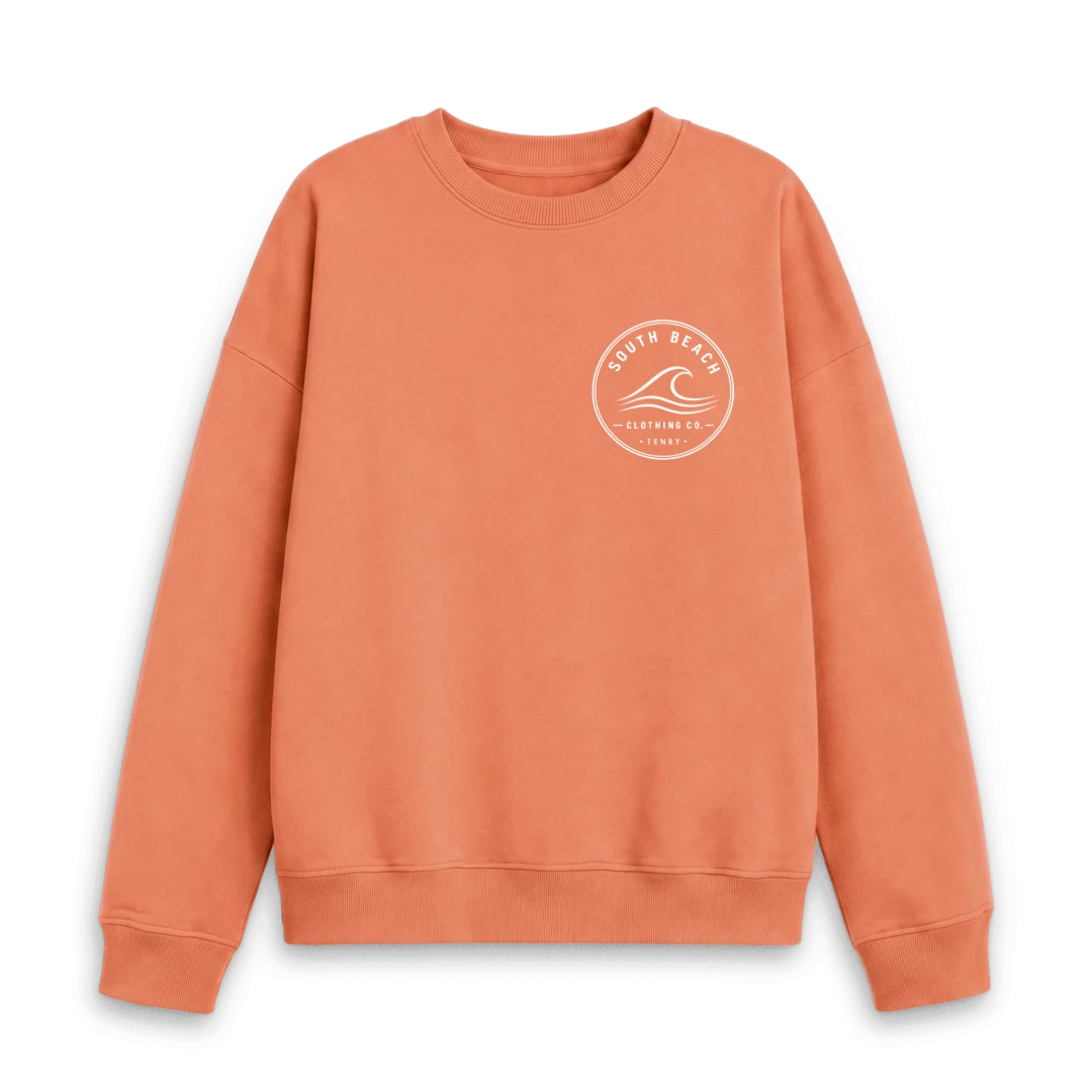 Women's Oversized Sweatshirt - Old Lifeboat Station SB049