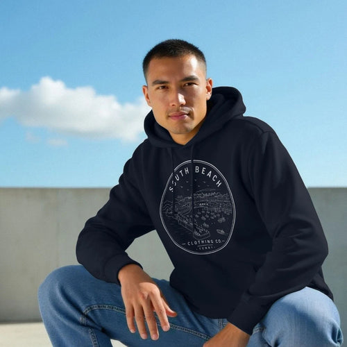 Hoodie - Harbour large logo on front SB035