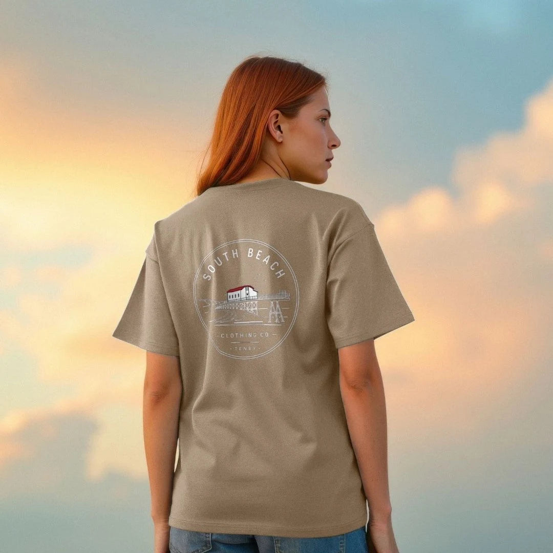 Women's Oversized T-shirt - Old Lifeboat Station SB043