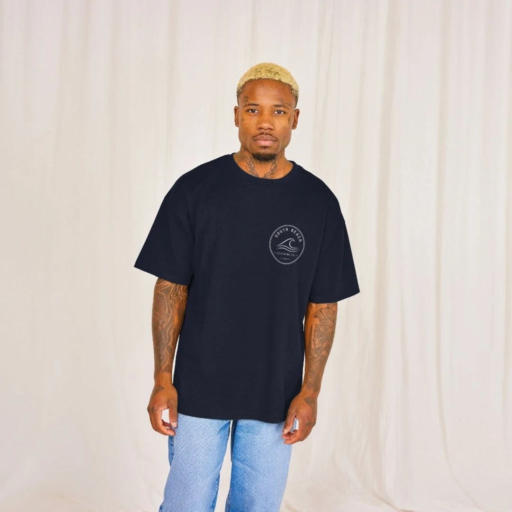 Oversize T-shirt - South Beach clothing co. logo - front only SB024