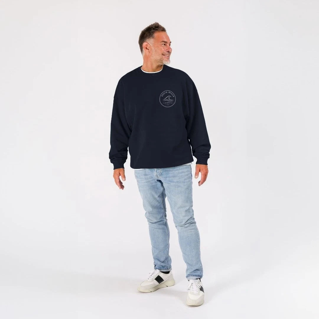 Oversized Sweatshirt - Wave SB009