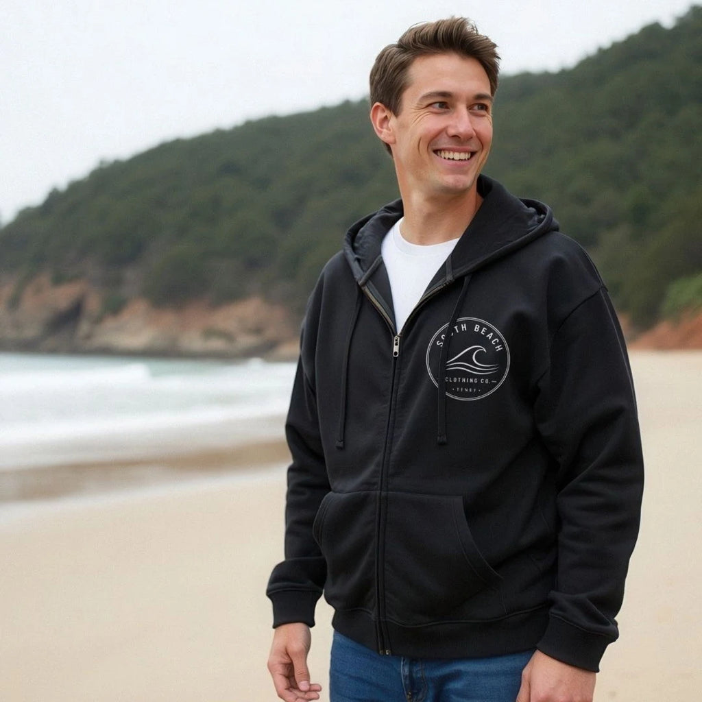 Zip Hoodie - Wave SB025