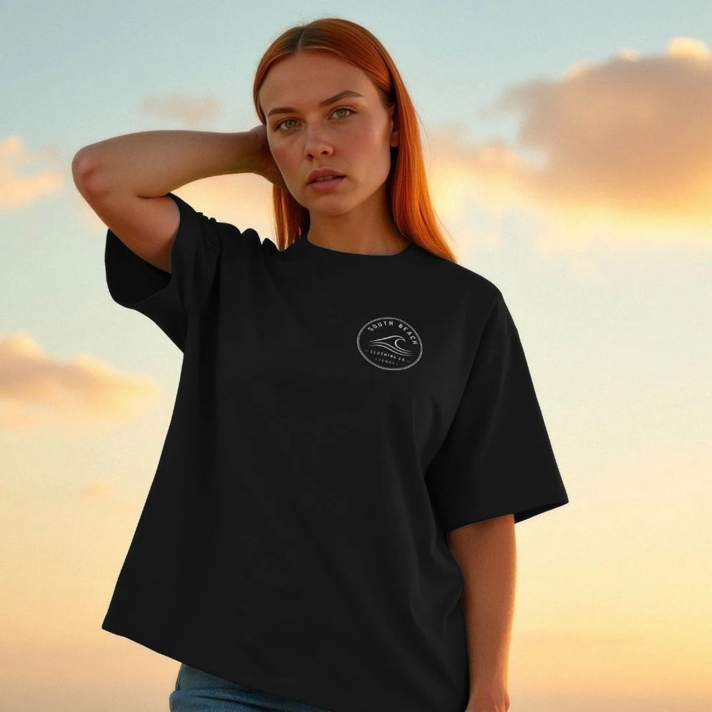 Women's Oversized T-shirt - Old Lifeboat Station SB043