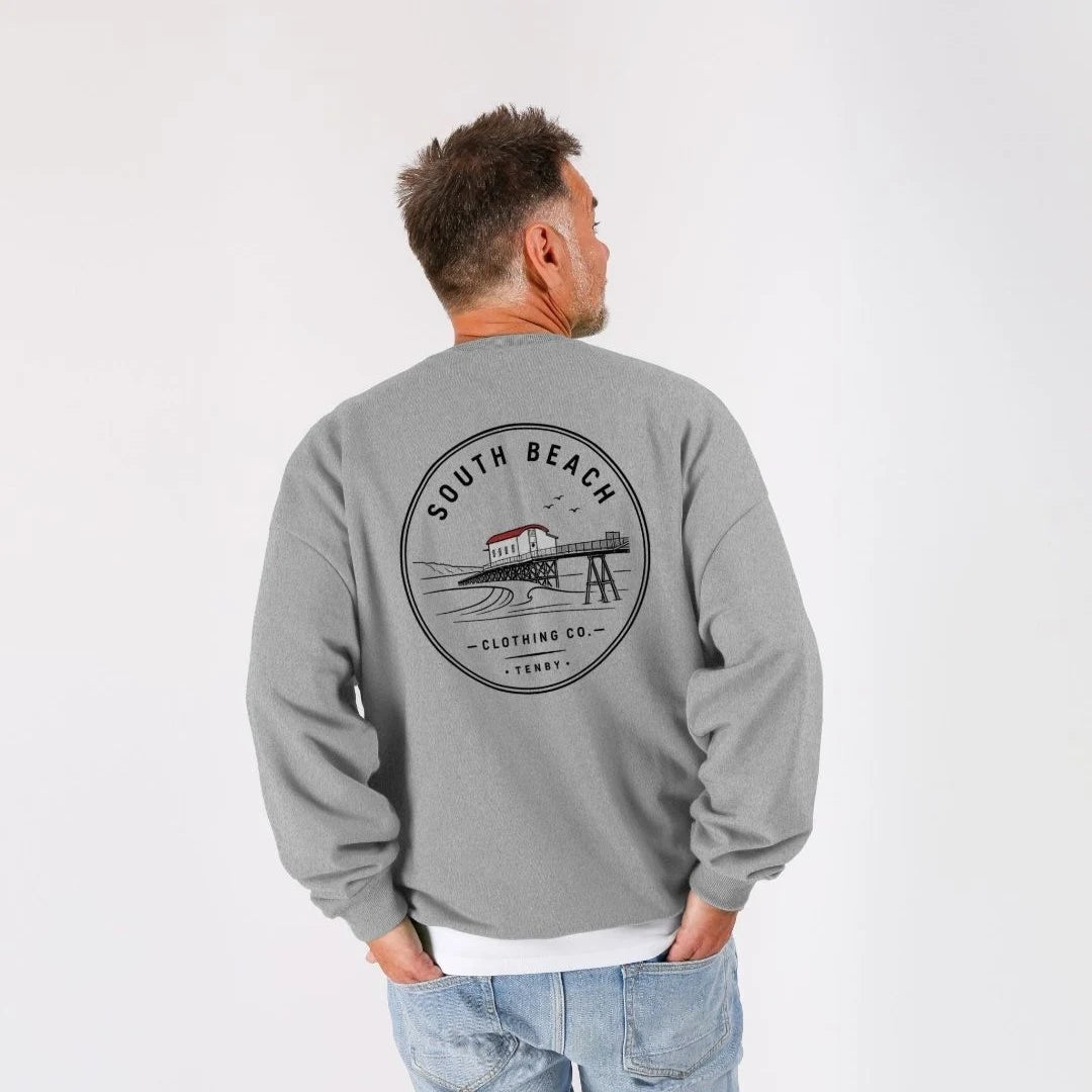 Oversized Sweatshirt - Old Lifeboat Station SB005
