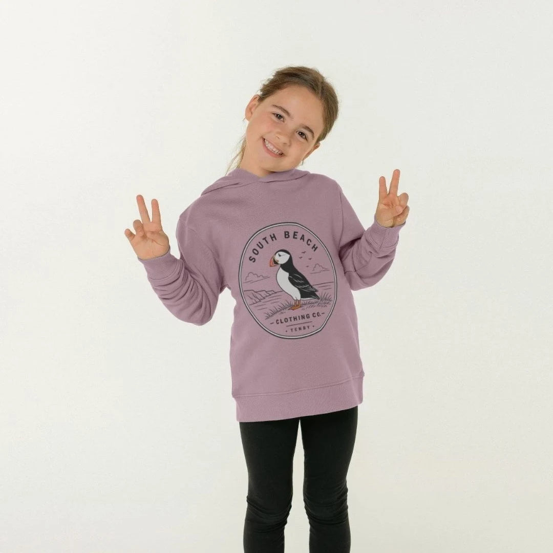 Kids Hoodie - Puffin SBK007