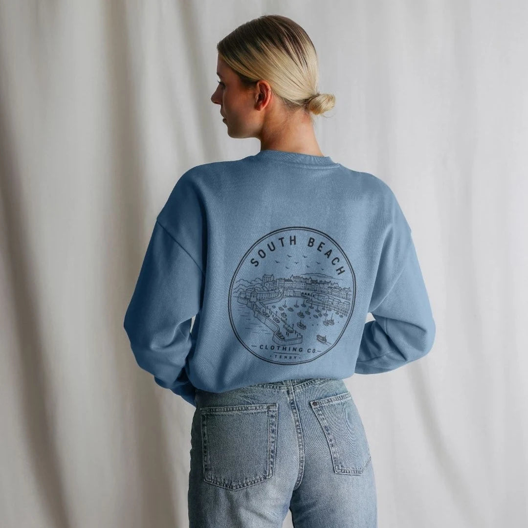Women's Oversized Sweatshirt - Harbour SB039